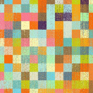 Renkli fırçalanmış kıvılcımlı noktalar, taklit arkaplan çizimi, soyut çizim