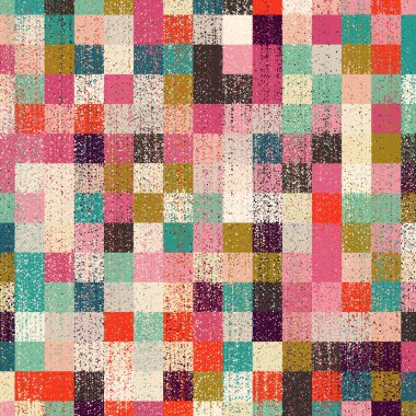 Renkli fırçalanmış kıvılcımlı noktalar, taklit arkaplan çizimi, soyut çizim