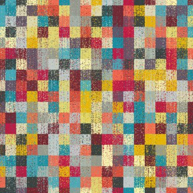 Renkli fırçalanmış kıvılcımlı noktalar, taklit arkaplan çizimi, soyut çizim