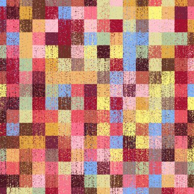 Renkli fırçalanmış kıvılcımlı noktalar, taklit arkaplan çizimi, soyut çizim