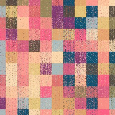 Renkli fırçalanmış kıvılcımlı noktalar, taklit arkaplan çizimi, soyut çizim