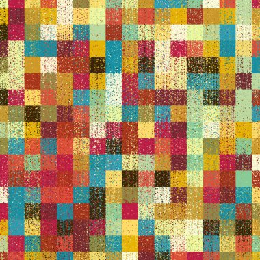 Renkli fırçalanmış kıvılcımlı noktalar, taklit arkaplan çizimi, soyut çizim