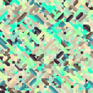 Renkli Elmaslar illüzyon arka plan soyut illüstrasyon