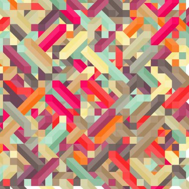 Renkli Elmaslar illüzyon arka plan soyut illüstrasyon