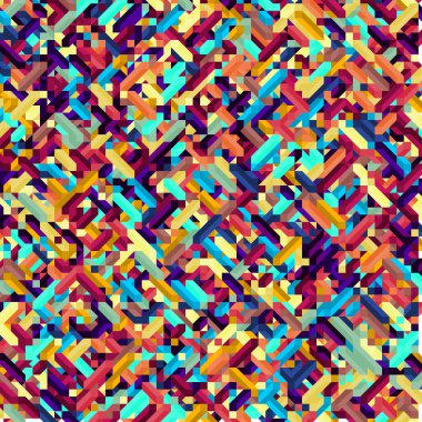 Renkli Elmaslar illüzyon arka plan soyut illüstrasyon