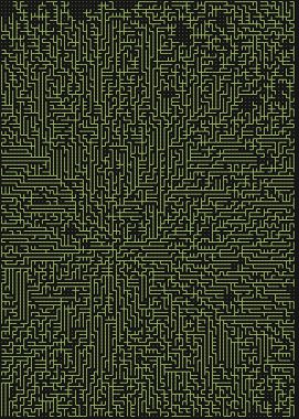 Albert-Laszlo Barabasi algoritma ağ görselleştirme uygulaması