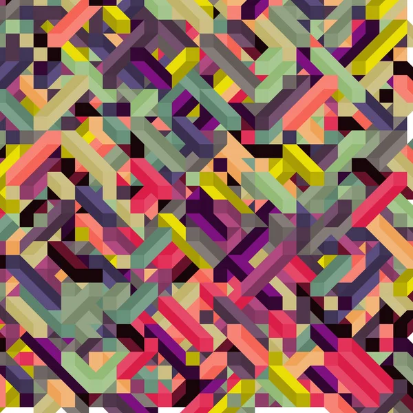 Renkli Elmaslar illüzyon arka plan soyut illüstrasyon