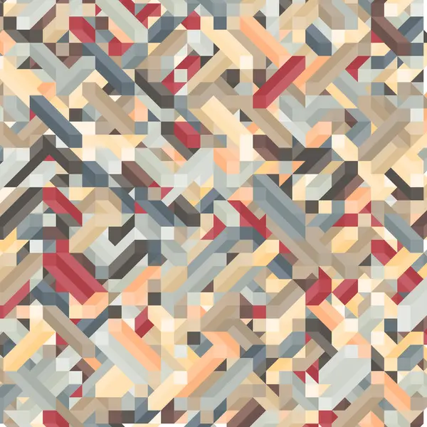 Färg Diamanter Illusion Bakgrund Abstrakt Illustration — Stock vektor