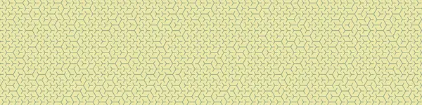 Illustrazione Astratta Modello Labirinto Esagonale — Vettoriale Stock