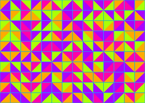 几何图形生成计算艺术图解 — 图库矢量图片