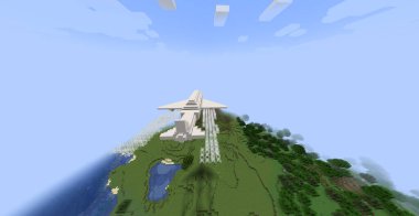Minecraft Maçı 15 Ekim 2023. Minecraft Oyun 3D illüstrasyonunda uçak örneği. Yazı