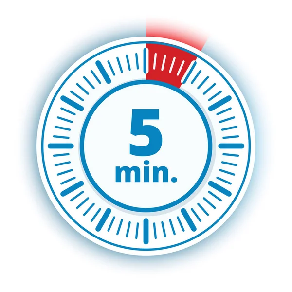 Minutes Time Illustration — Stock Vector