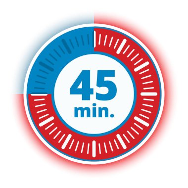 45 dakika zaman çizelgesi