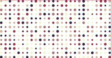 Renkli yanıp sönen dairelerle geometrik arkaplan