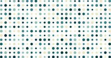 Renkli yanıp sönen dairelerle geometrik arkaplan