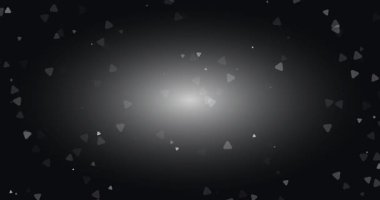  Şeffaf arkaplana yağan soyut kar