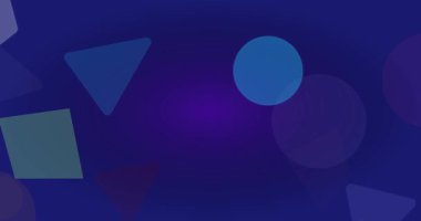 Soyut renkli geometrik arkaplan çizimi