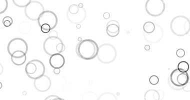 Kabarcık çizimi ile soyut geometrik arkaplan.