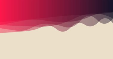 Üretken tasarım ve dalgalarla soyut renk modern arkaplan                             