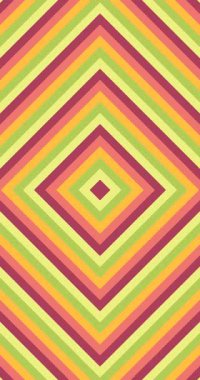 Genişleyen Rhombus Deseni Optik İllüzyon Canlandırması