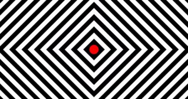 Genişleyen Rhombus Deseni Optik İllüzyon Canlandırması