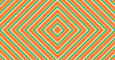 Genişleyen Rhombus Deseni Optik İllüzyon Canlandırması