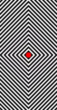 Genişleyen Rhombus Deseni Optik İllüzyon Canlandırması