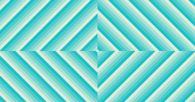 Genişleyen Rhombus Deseni Optik İllüzyon Canlandırması