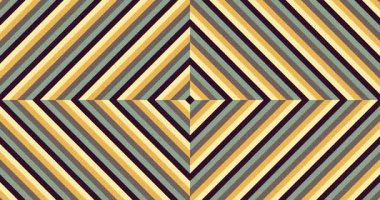 Genişleyen Elmaslarla Soyut Görsel Canlandırma