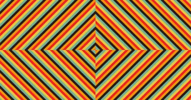 Genişleyen Elmaslarla Soyut Görsel Canlandırma