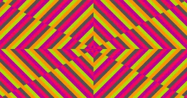 Genişleyen Elmaslarla Soyut Görsel Canlandırma