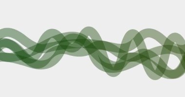 Soyut Dalgalı Akış Arkaplanı