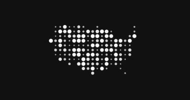 Üretici Noktalar ABD Haritası Canlandırması