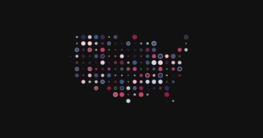 ABD 'nin Nefes Alma Noktaları Şekil Haritası