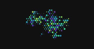 Nefes Noktaları Ukrayna 'nın Şekil Haritası