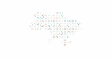 Üretken Noktalarla Ukrayna Harita Canlandırması