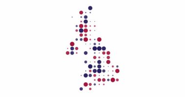 Solunum Noktaları Birleşik Krallık Harita Canlandırması