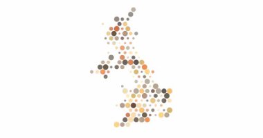 Üretici Noktalar Birleşik Krallık Harita Canlandırması