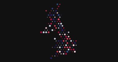 Üretici Noktalar Birleşik Krallık Harita Canlandırması