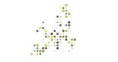 Renkli Noktalar Nefes Alma AB Haritası