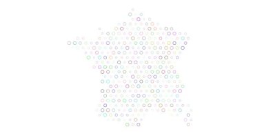 Üretici Nokta Haritası Görselleştirme Fransa