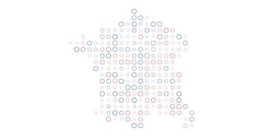 Nabız Çemberli Sanatsal Fransa Haritası