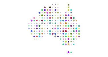 Avustralya 'nın Renkli Nokta Matriksi