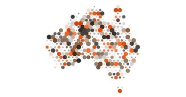 Avustralya 'nın Solunum Noktaları Haritası