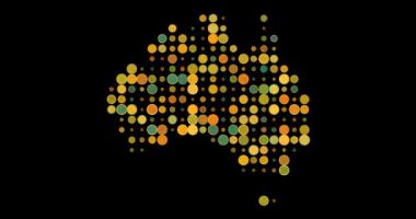 Avustralya Animasyon Piksel Noktaları Ağı