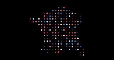 Solunum Noktaları Fransa 'nın Form Haritası