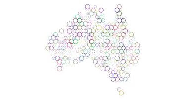 Avustralya 'nın Solunum Noktaları Haritası