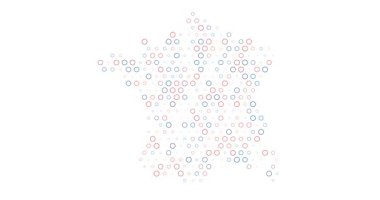 Nabız Çemberli Sanatsal Fransa Haritası