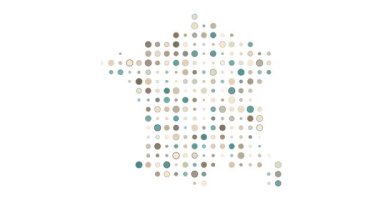 Üretken Biçimli Dijital Fransa Haritası