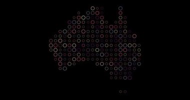 Avustralya Animasyon Piksel Noktaları Ağı